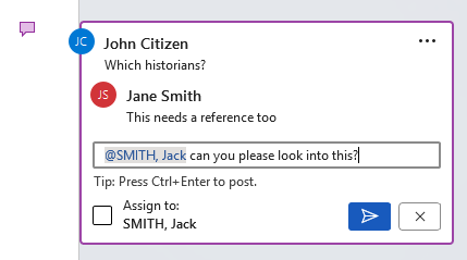 PDF with comments